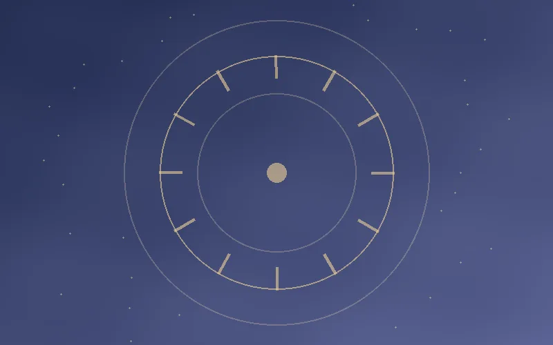 Zodiac-inspired illustration for psychic reading